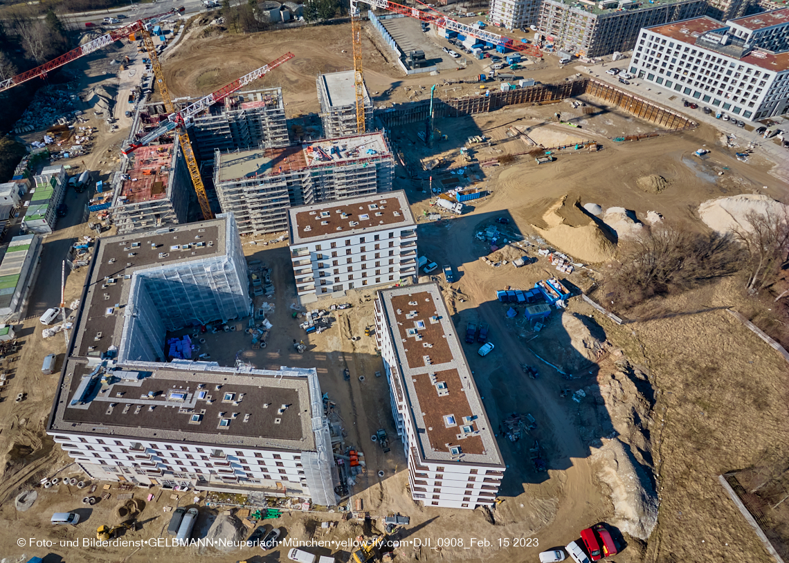 15.02.2023 - Baustelle Alexisquartier und Pandion Verde