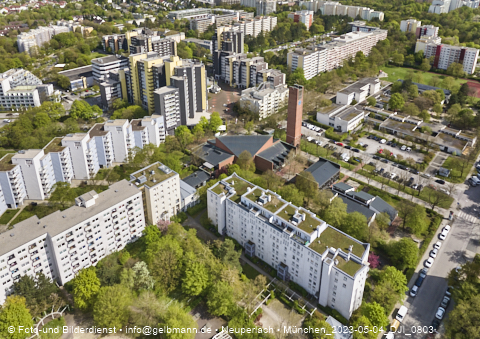 04.05.2023 - Marx-Zentrum, Studentenwohnheim, Wohnanlage Karl-Marx-Ring 52-62, KMR 53-57c Umgebung