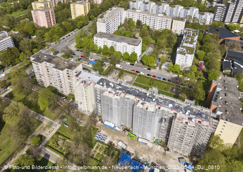 04.05.2023 - Marx-Zentrum, Studentenwohnheim, Wohnanlage Karl-Marx-Ring 52-62, KMR 53-57c Umgebung