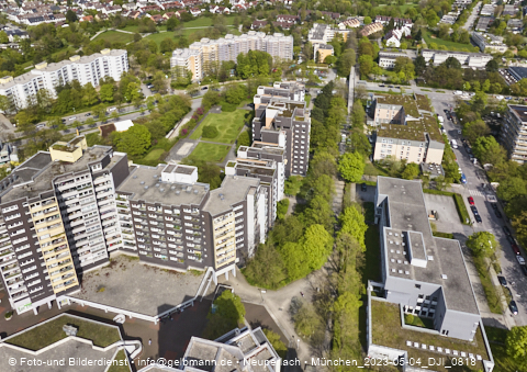 04.05.2023 - Marx-Zentrum, Studentenwohnheim, Wohnanlage Karl-Marx-Ring 52-62, KMR 53-57c Umgebung