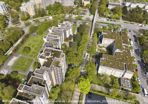 04.05.2023 - Marx-Zentrum, Studentenwohnheim, Wohnanlage Karl-Marx-Ring 52-62, KMR 53-57c Umgebung