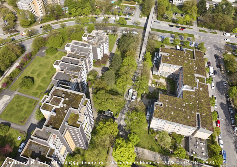 04.05.2023 - Marx-Zentrum, Studentenwohnheim, Wohnanlage Karl-Marx-Ring 52-62, KMR 53-57c Umgebung