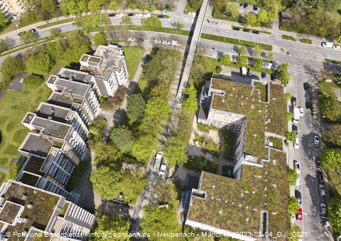 04.05.2023 - Marx-Zentrum, Studentenwohnheim, Wohnanlage Karl-Marx-Ring 52-62, KMR 53-57c Umgebung