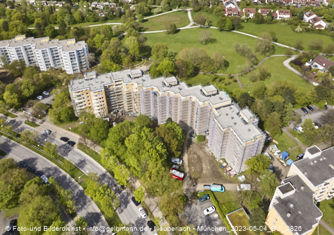 04.05.2023 - Marx-Zentrum, Studentenwohnheim, Wohnanlage Karl-Marx-Ring 52-62, KMR 53-57c Umgebung