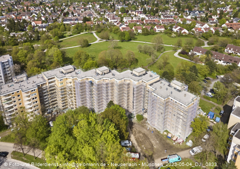 04.05.2023 - Marx-Zentrum, Studentenwohnheim, Wohnanlage Karl-Marx-Ring 52-62, KMR 53-57c Umgebung