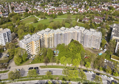 04.05.2023 - Marx-Zentrum, Studentenwohnheim, Wohnanlage Karl-Marx-Ring 52-62, KMR 53-57c Umgebung