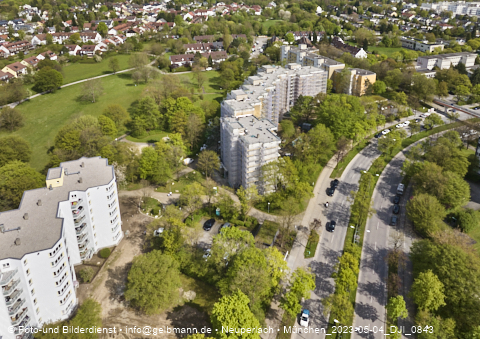 04.05.2023 - Marx-Zentrum, Studentenwohnheim, Wohnanlage Karl-Marx-Ring 52-62, KMR 53-57c Umgebung