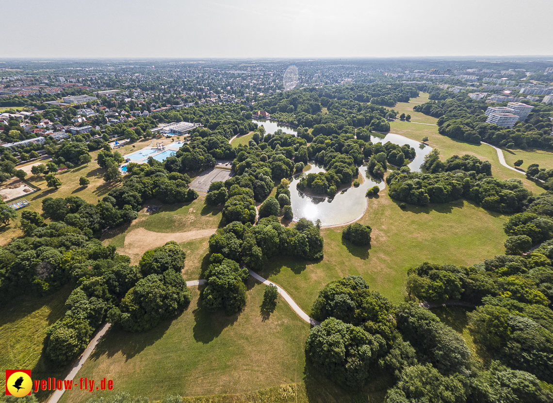 22.06.2023 - Ostpark mit See zwischen Berg am Laim und Neuperlach