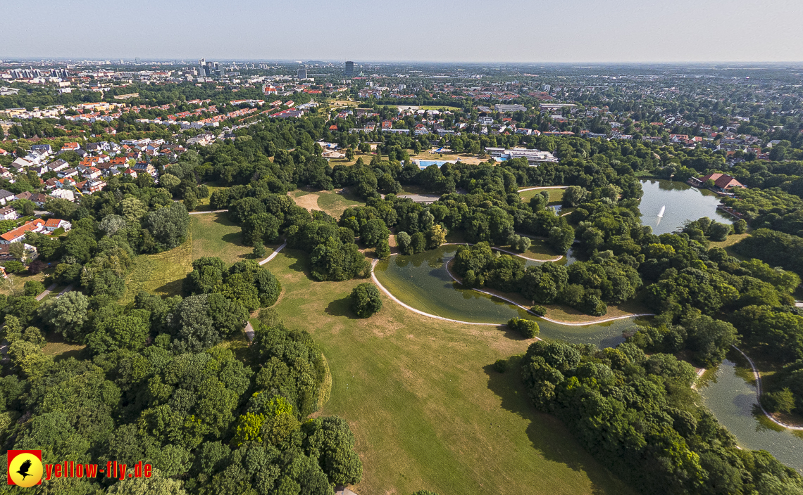 22.06.2023 - Ostpark mit See zwischen Berg am Laim und Neuperlach