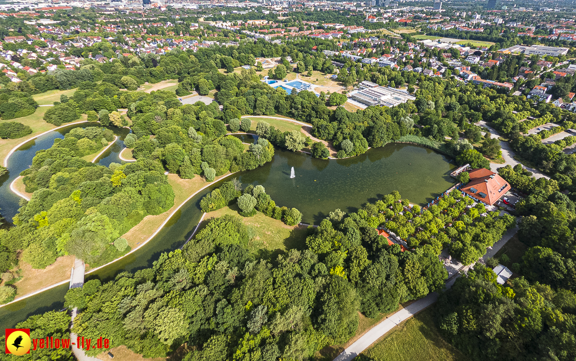 22.06.2023 - Ostpark mit See zwischen Berg am Laim und Neuperlach