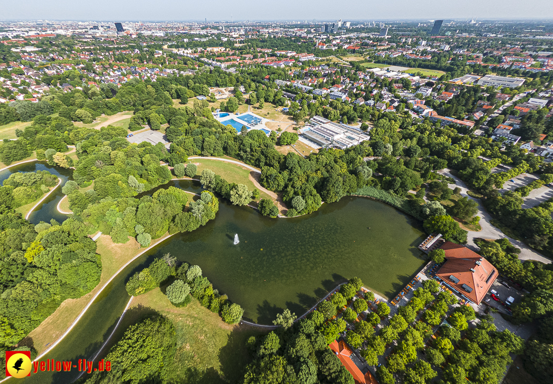 22.06.2023 - Ostpark mit See zwischen Berg am Laim und Neuperlach