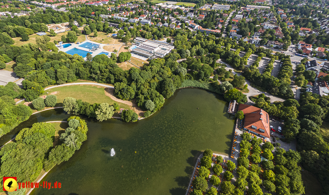 22.06.2023 - Ostpark mit See zwischen Berg am Laim und Neuperlach