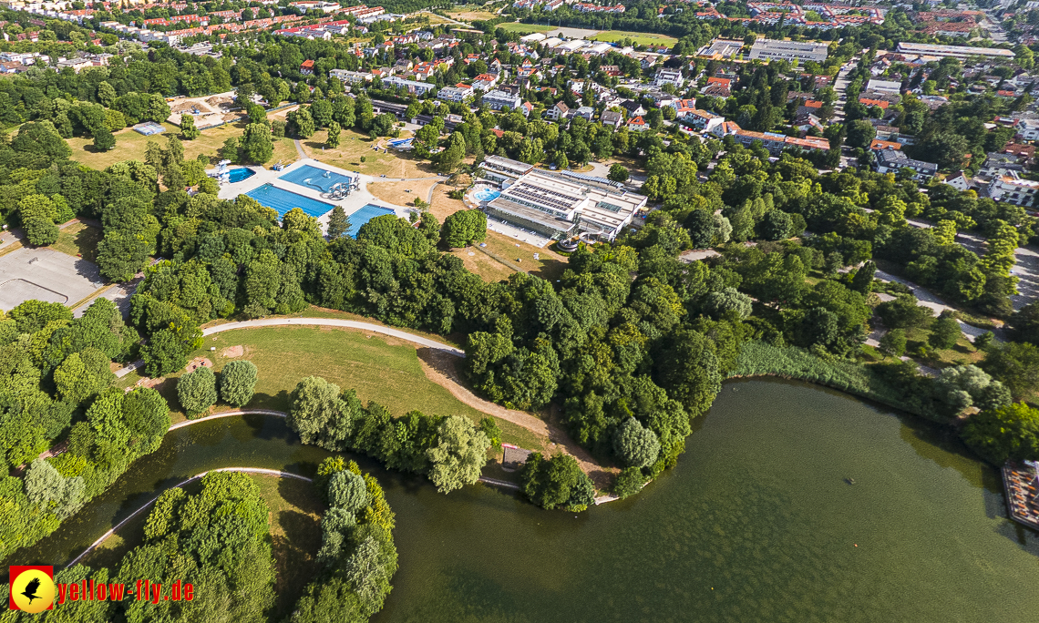 22.06.2023 - Ostpark mit See zwischen Berg am Laim und Neuperlach