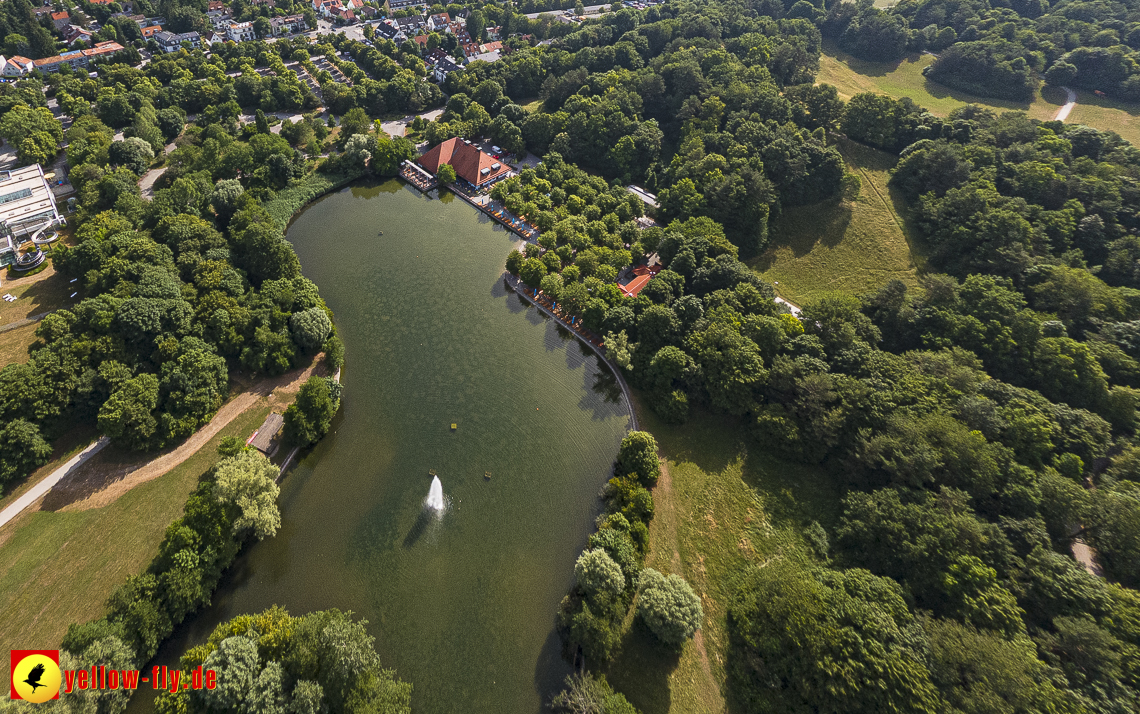 22.06.2023 - Ostpark mit See zwischen Berg am Laim und Neuperlach