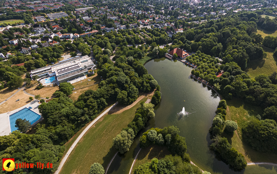 22.06.2023 - Ostpark mit See zwischen Berg am Laim und Neuperlach