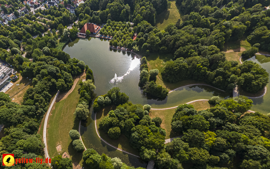 22.06.2023 - Ostpark mit See zwischen Berg am Laim und Neuperlach