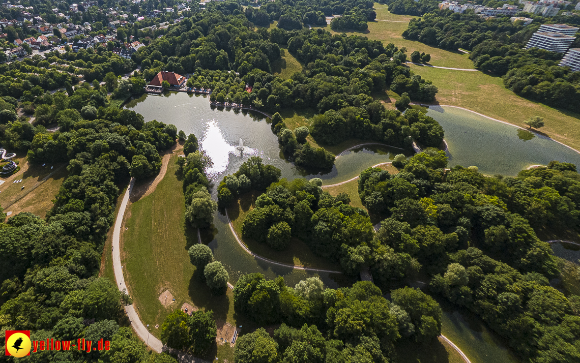 22.06.2023 - Ostpark mit See zwischen Berg am Laim und Neuperlach