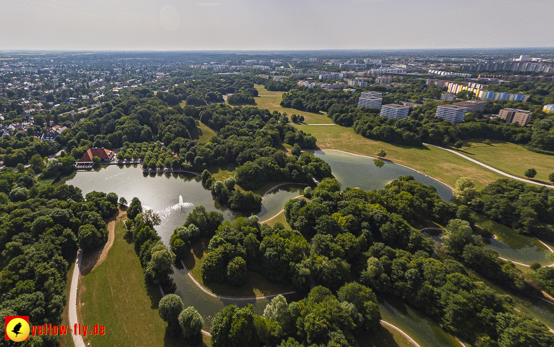 22.06.2023 - Ostpark mit See zwischen Berg am Laim und Neuperlach