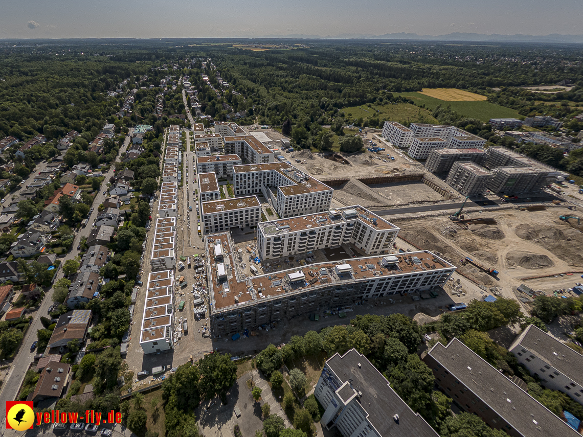 07.07.2023 - Baustelle Alexisqaurtier und Pandion Verde