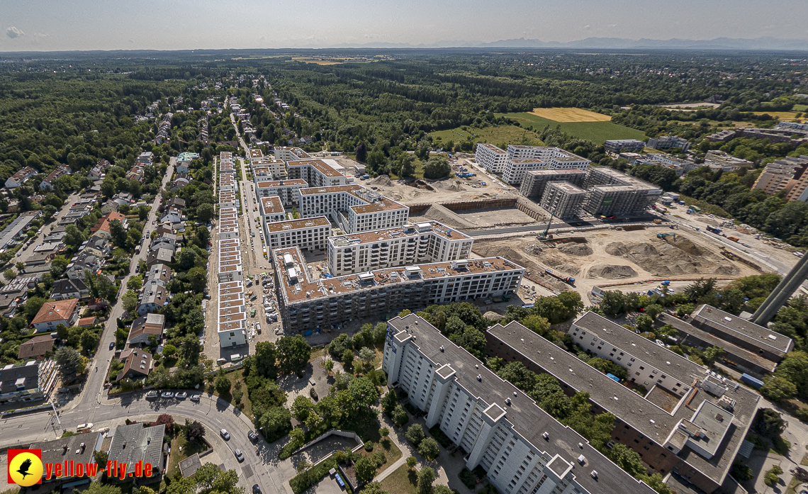 07.07.2023 - Baustelle Alexisqaurtier und Pandion Verde