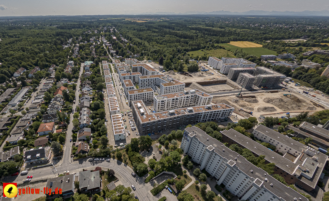 07.07.2023 - Baustelle Alexisqaurtier und Pandion Verde