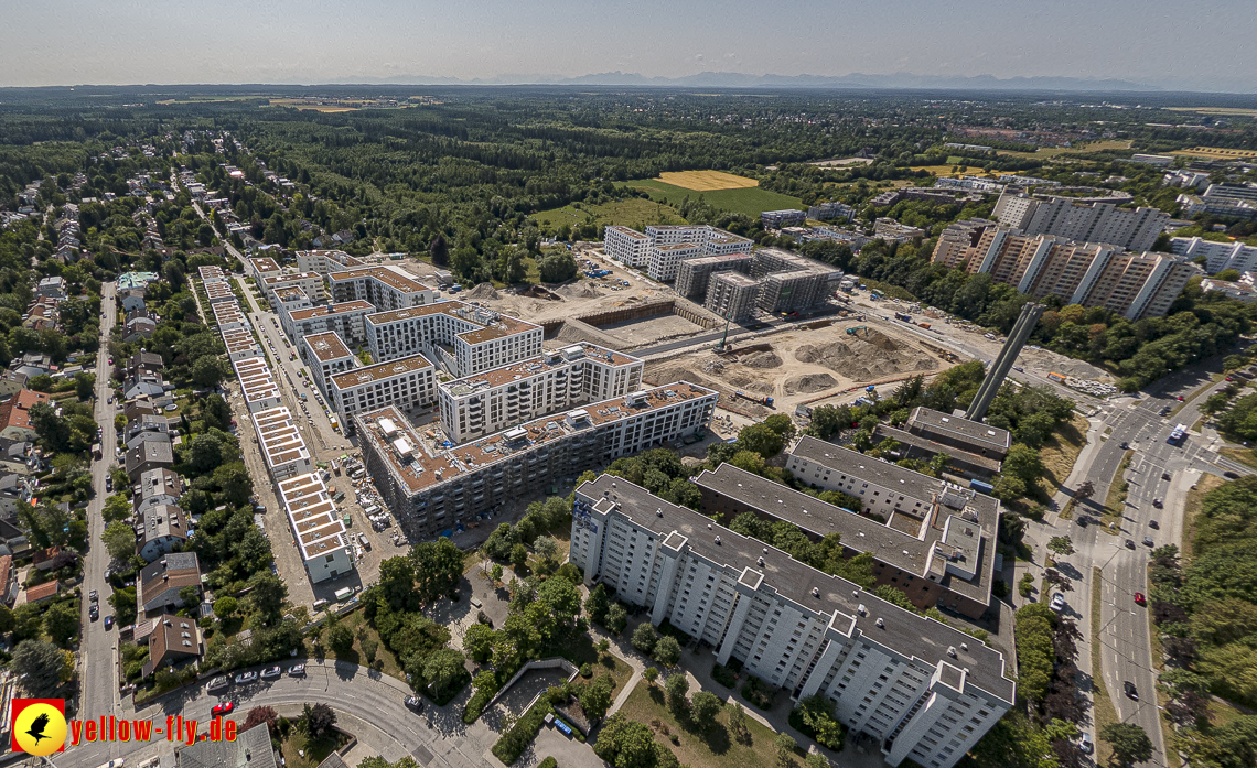 07.07.2023 - Baustelle Alexisqaurtier und Pandion Verde