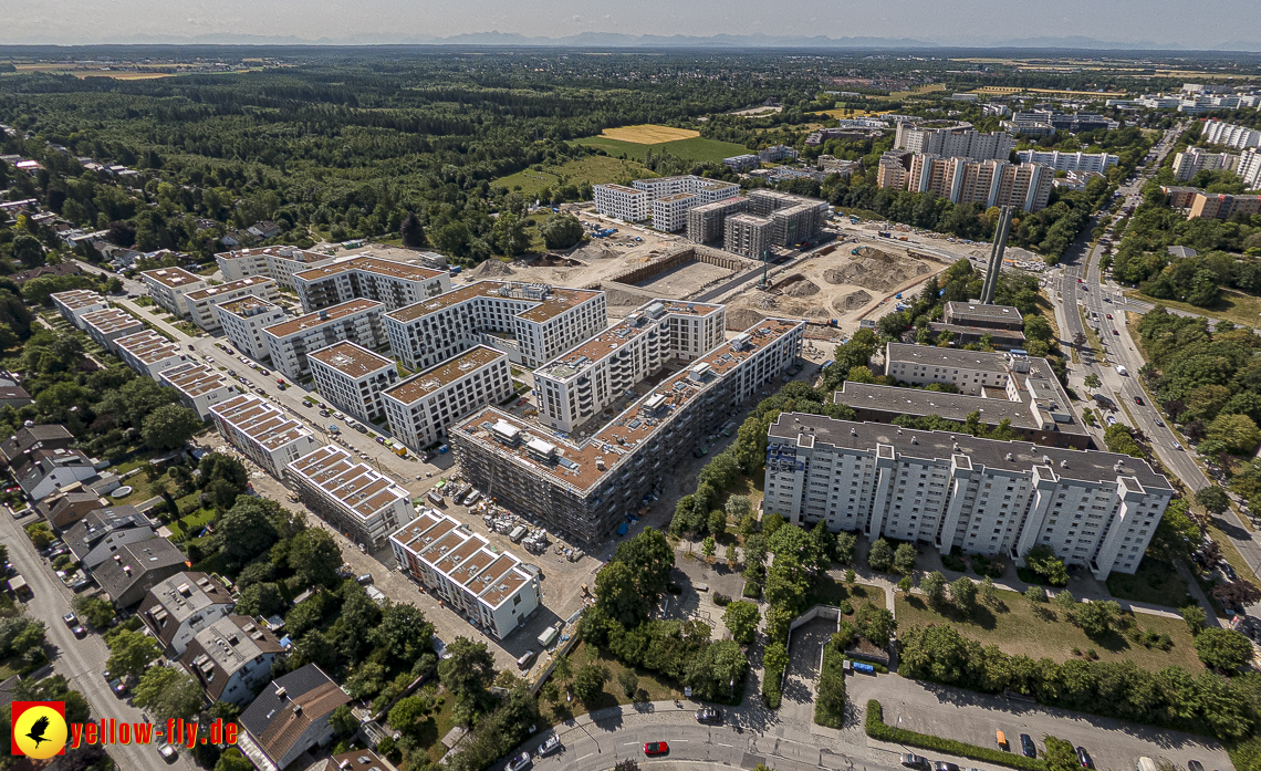 07.07.2023 - Baustelle Alexisqaurtier und Pandion Verde