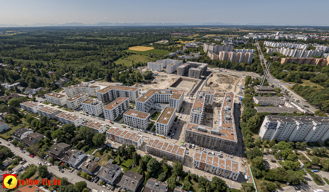 07.07.2023 - Baustelle Alexisqaurtier und Pandion Verde