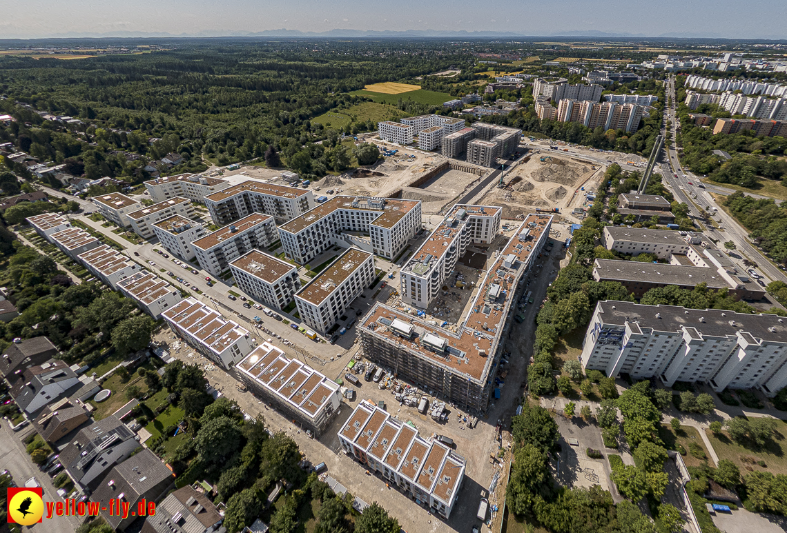 07.07.2023 - Baustelle Alexisqaurtier und Pandion Verde
