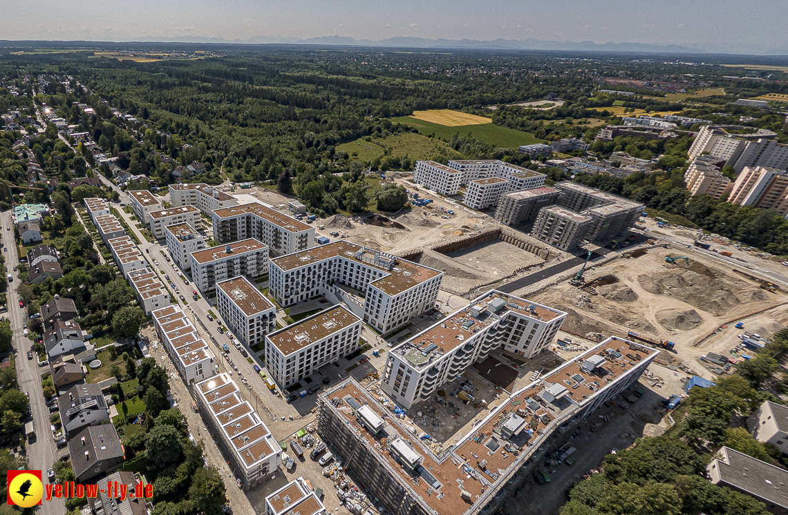 07.07.2023 - Baustelle Alexisqaurtier und Pandion Verde