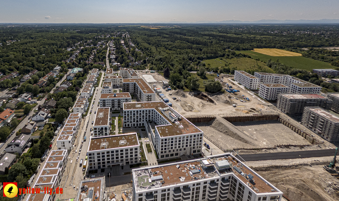 07.07.2023 - Baustelle Alexisqaurtier und Pandion Verde