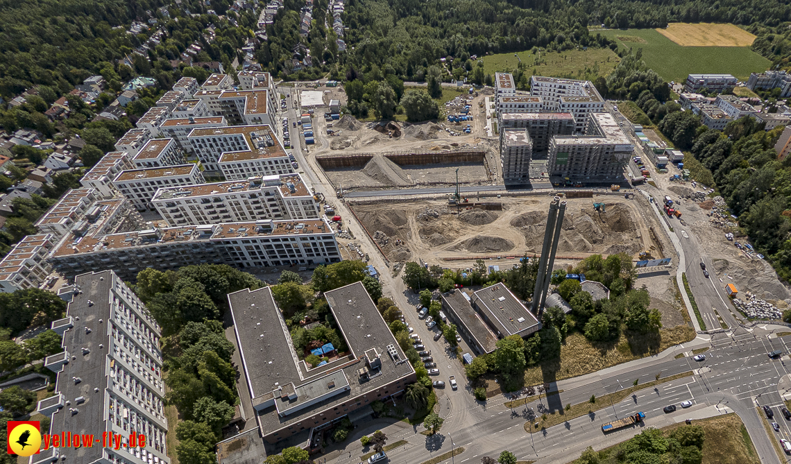 07.07.2023 - Baustelle Alexisqaurtier und Pandion Verde
