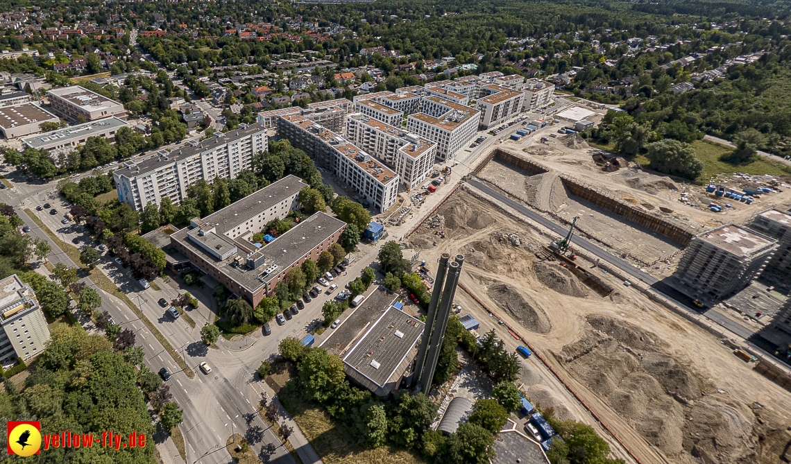 07.07.2023 - Baustelle Alexisqaurtier und Pandion Verde