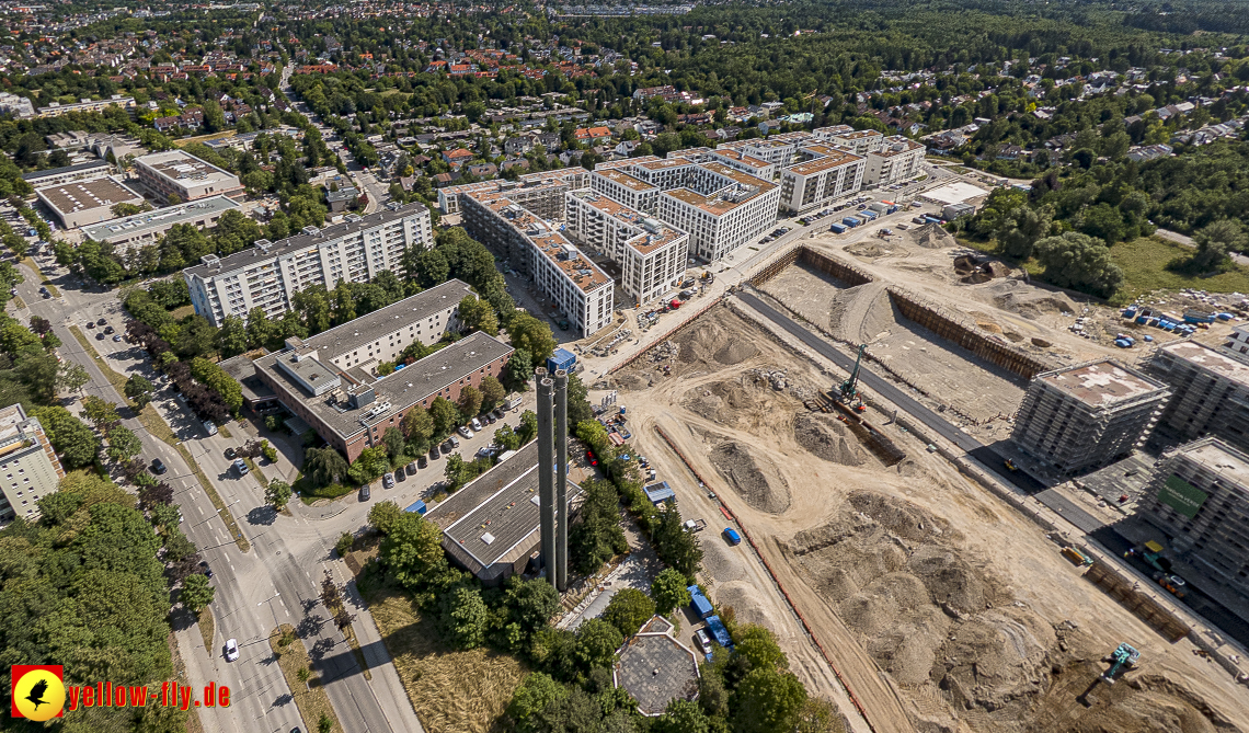 07.07.2023 - Baustelle Alexisqaurtier und Pandion Verde