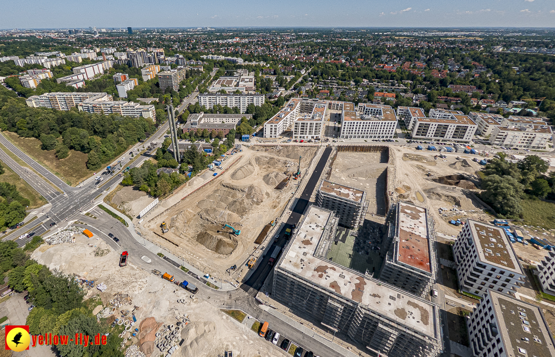 07.07.2023 - Baustelle Alexisqaurtier und Pandion Verde