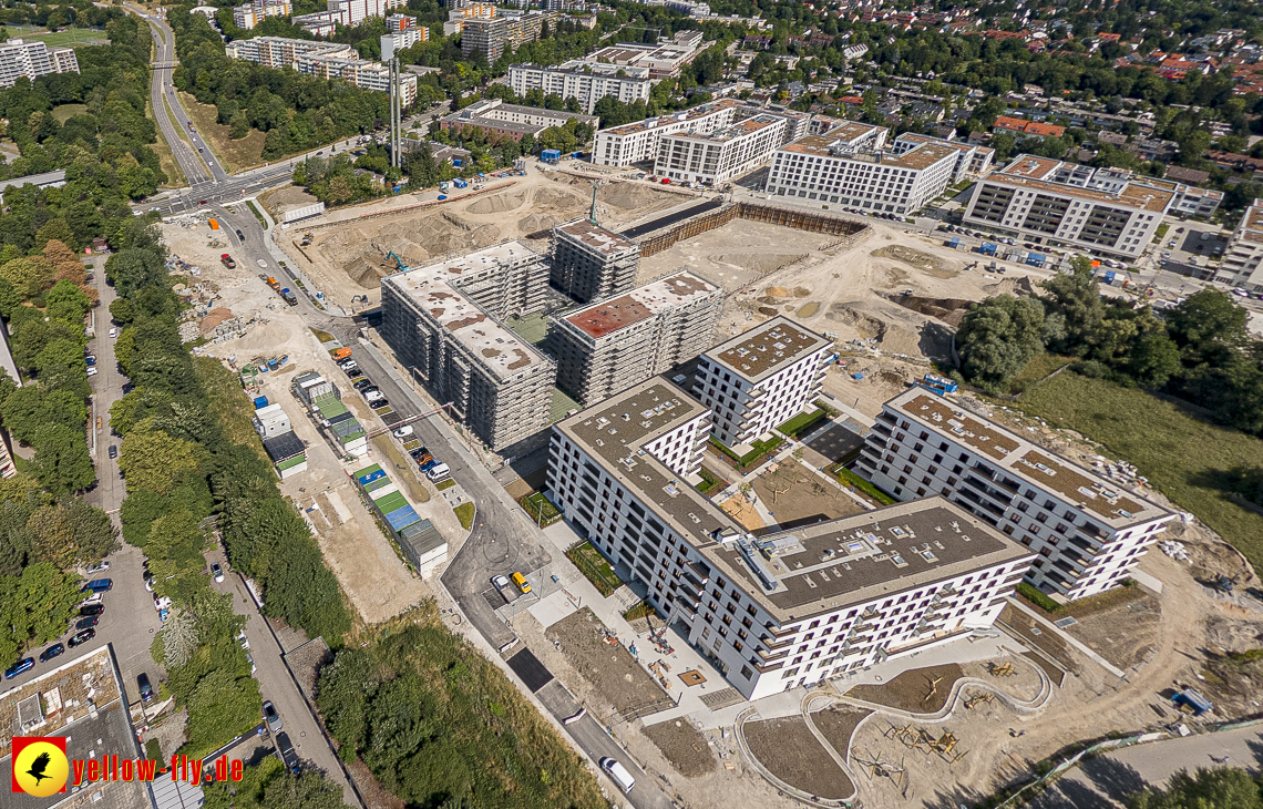 07.07.2023 - Baustelle Alexisqaurtier und Pandion Verde