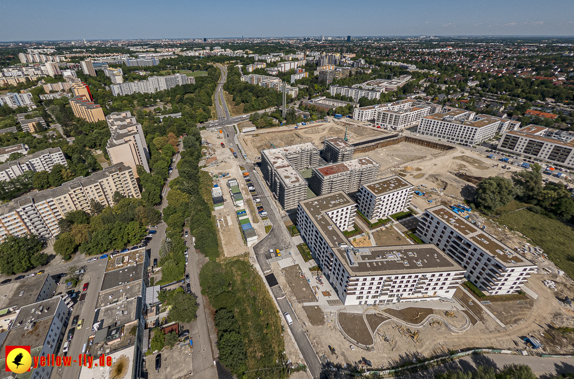 07.07.2023 - Baustelle Alexisqaurtier und Pandion Verde
