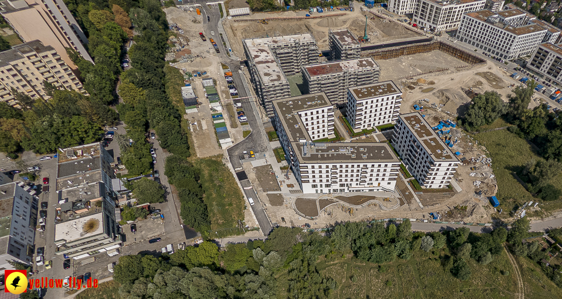 07.07.2023 - Baustelle Alexisqaurtier und Pandion Verde