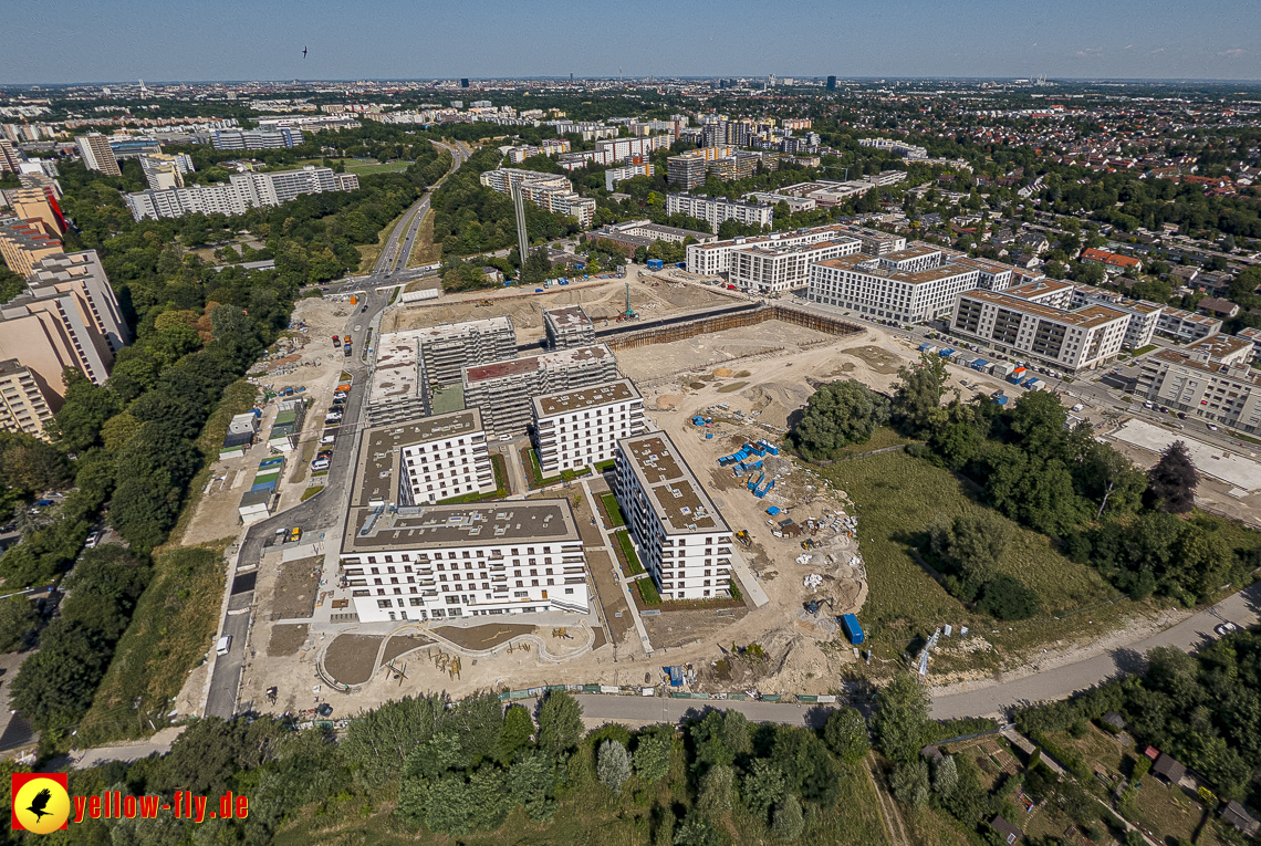 07.07.2023 - Baustelle Alexisqaurtier und Pandion Verde