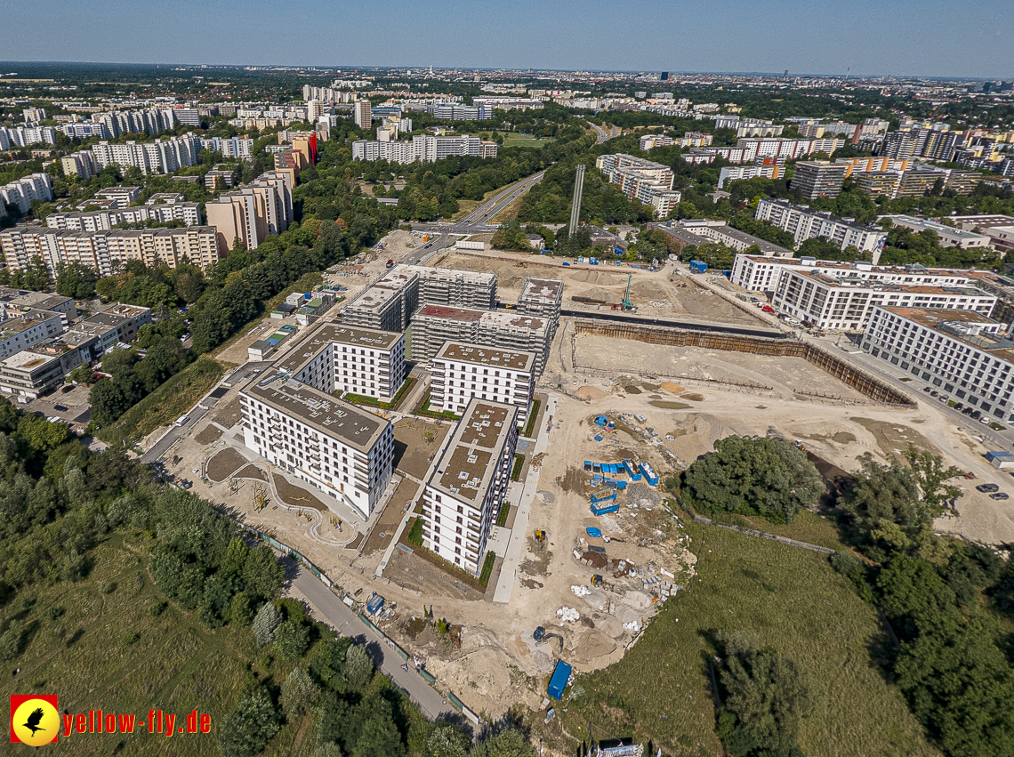 07.07.2023 - Baustelle Alexisqaurtier und Pandion Verde