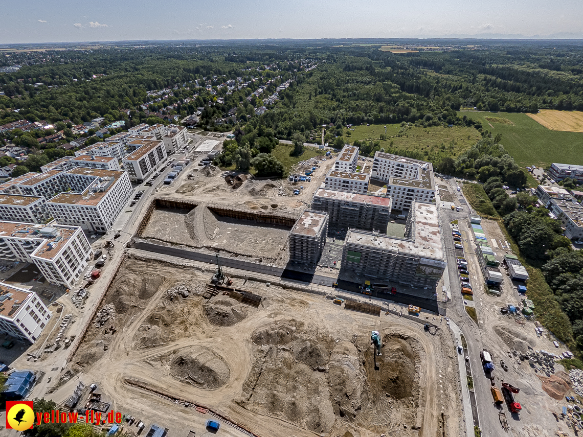 07.07.2023 - Baustelle Alexisqaurtier und Pandion Verde