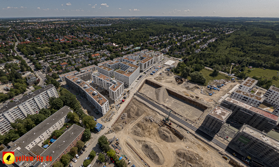 07.07.2023 - Baustelle Alexisqaurtier und Pandion Verde