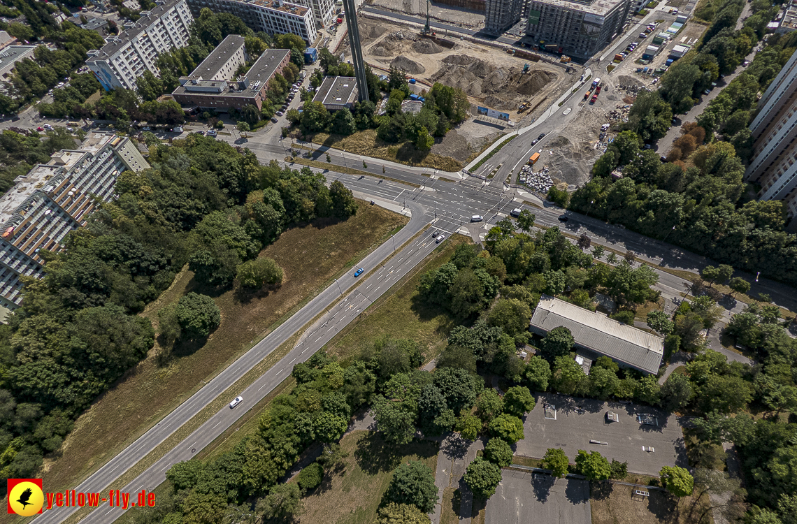 07.07.2023 - Baustelle Alexisqaurtier und Pandion Verde