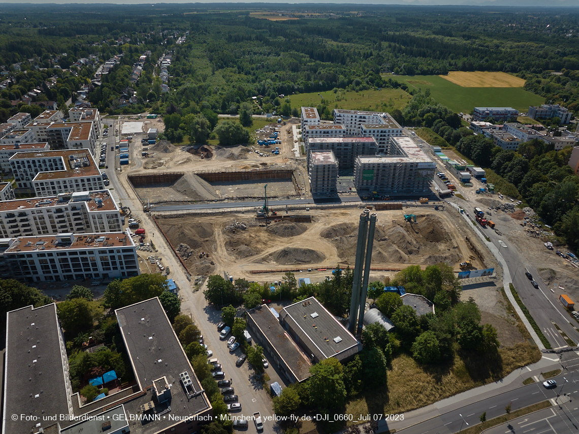 07.07.2023 - Baustelle Alexisquartier und Pandion Verde