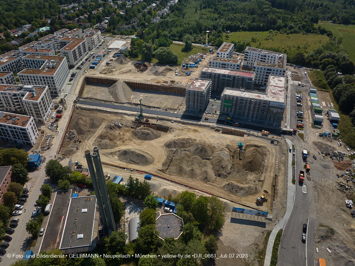 07.07.2023 - Baustelle Alexisquartier und Pandion Verde
