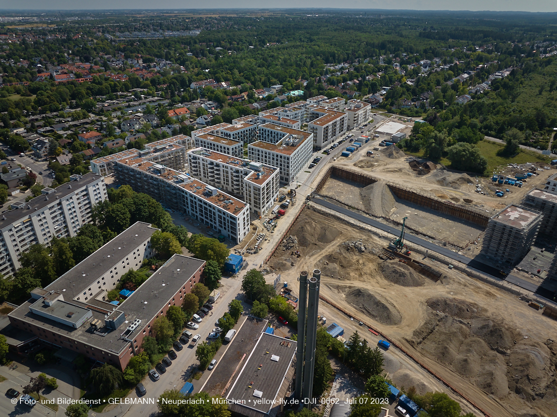 07.07.2023 - Baustelle Alexisquartier und Pandion Verde