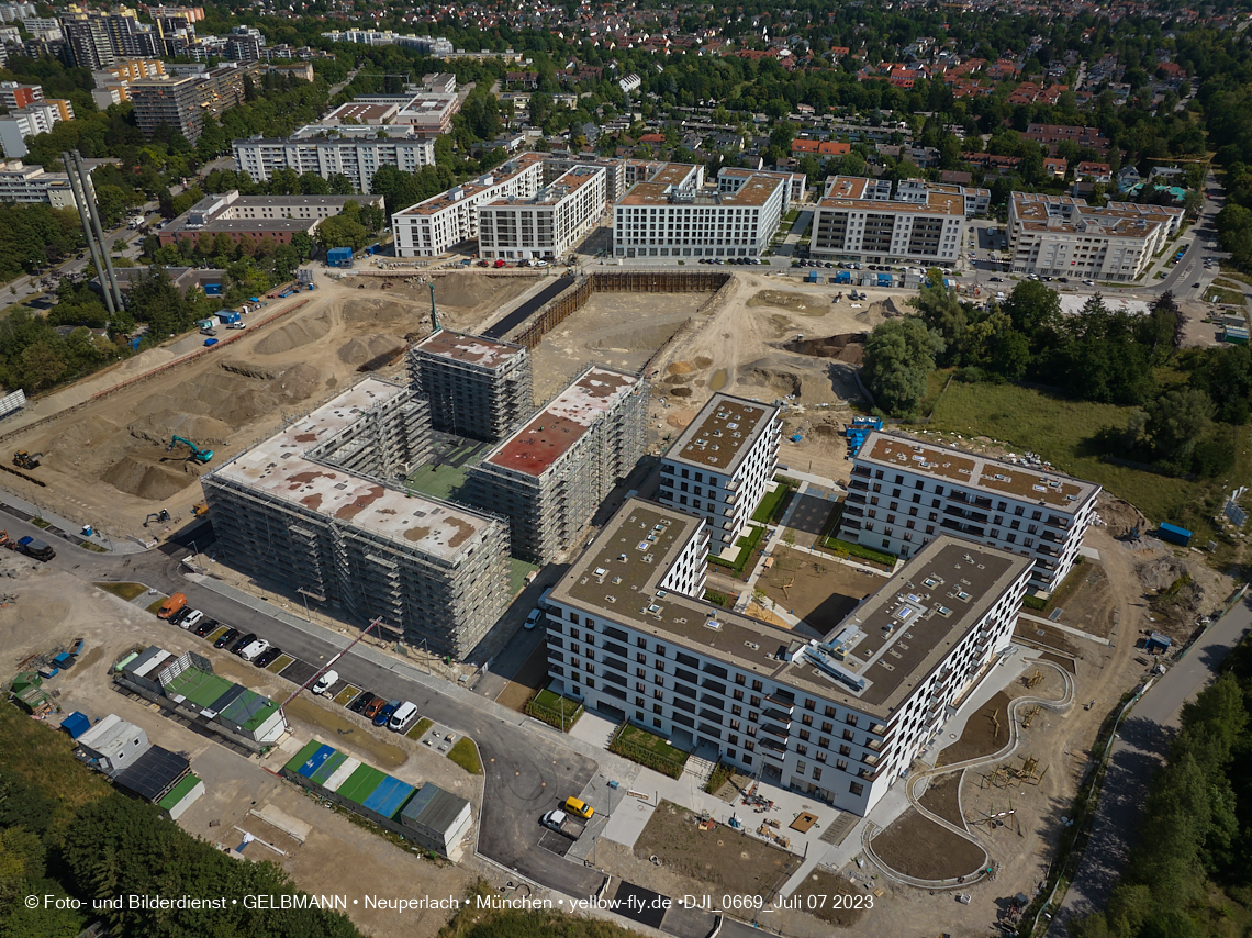 07.07.2023 - Baustelle Alexisquartier und Pandion Verde