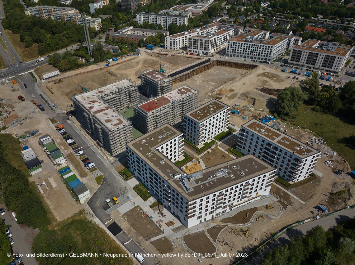 07.07.2023 - Baustelle Alexisquartier und Pandion Verde
