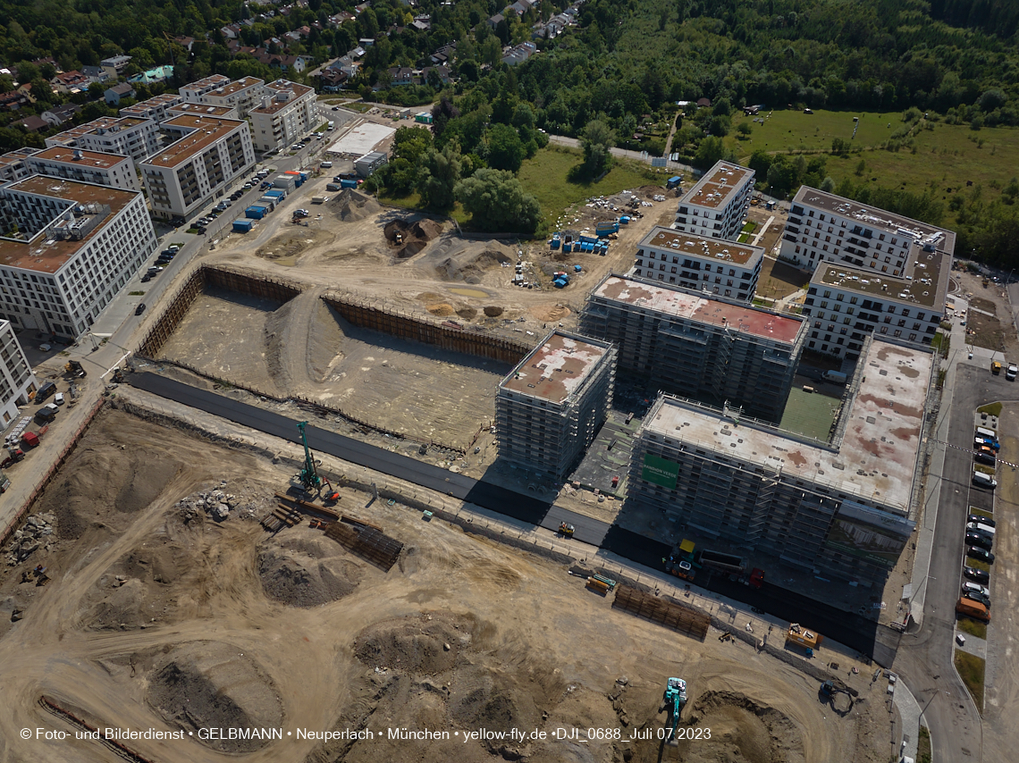 07.07.2023 - Baustelle Alexisquartier und Pandion Verde