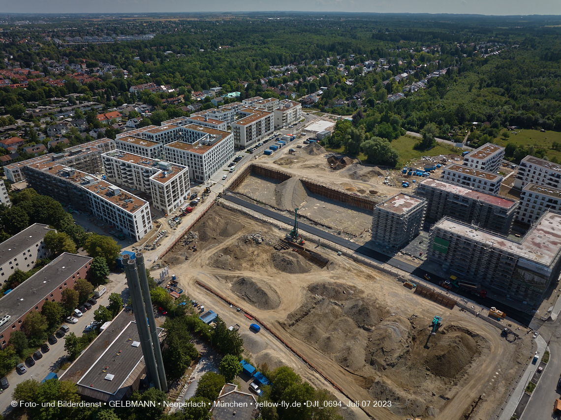 07.07.2023 - Baustelle Alexisquartier und Pandion Verde